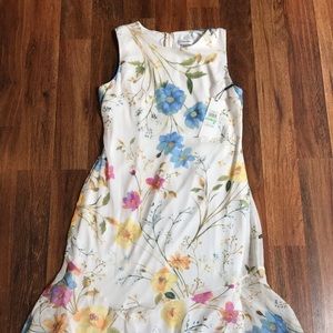 NEW Calvin Klein Floral spring Dress